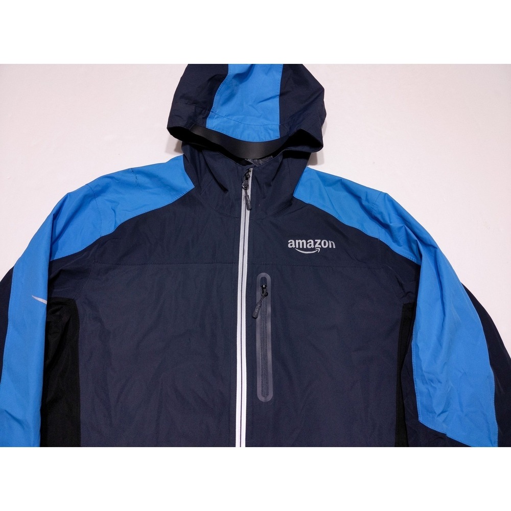 AMAZON Tropical Rain Shell Jacket TRSJ01U Luly Yang Blue Large L - Picture 7 of 11